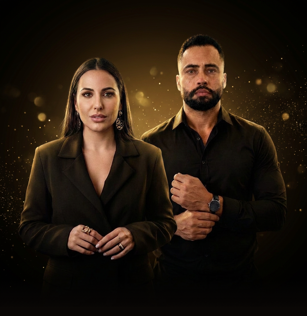 Carol Diniz e Leonardo Diaz